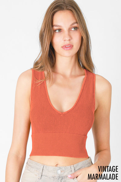 Heat Wave Plunge Crop Top