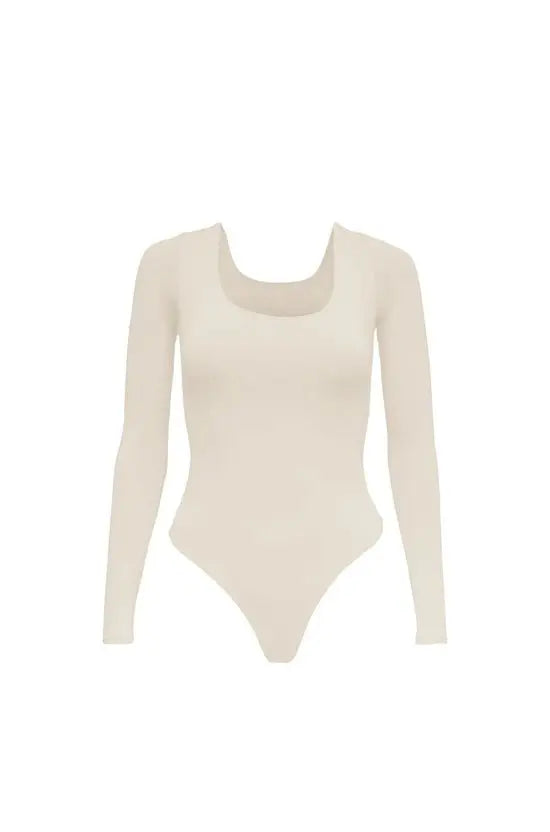 Almere Long Sleeve Bodysuit - Golden Hour BoutiqueBodysuits