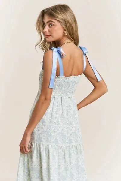 Blue Meadow Maxi Dress - Golden Hour Boutiquemaxi dresses