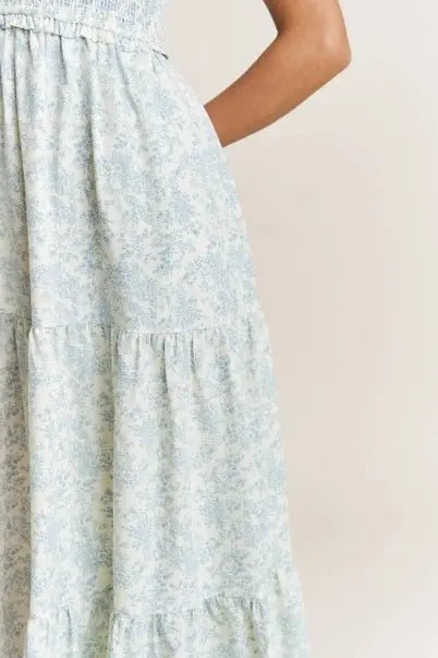 Blue Meadow Maxi Dress - Golden Hour Boutiquemaxi dresses