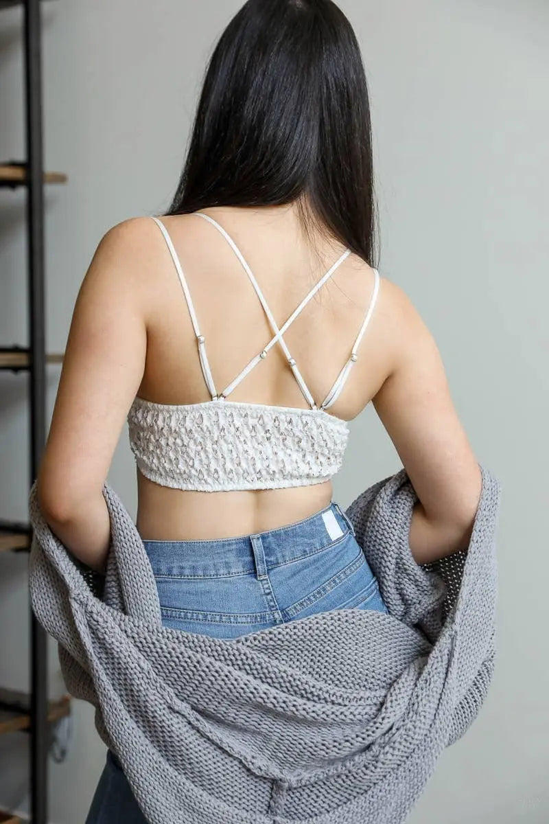 Cochet Lace Bralette - Golden Hour BoutiqueBralettes