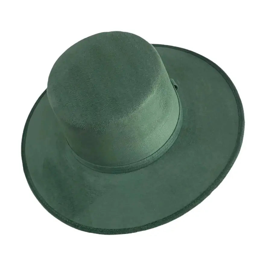 Cordobes Suede Boater Hat - Golden Hour BoutiqueHats