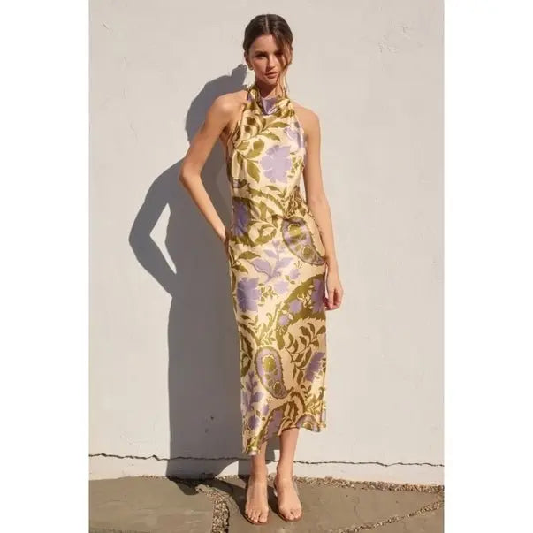 Hopeless Romantic Halter Maxi Dress - Golden Hour Boutiquemaxi dresses