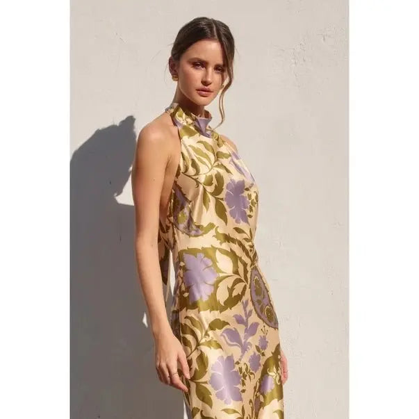 Hopeless Romantic Halter Maxi Dress - Golden Hour Boutiquemaxi dresses