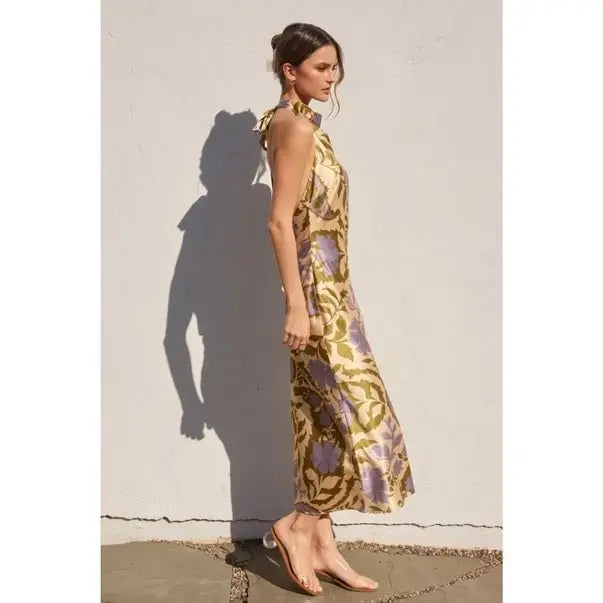 Hopeless Romantic Halter Maxi Dress - Golden Hour Boutiquemaxi dresses