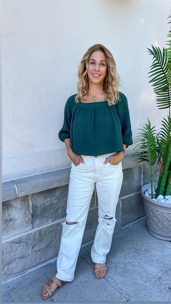 Like A Gem Back Tie Top
