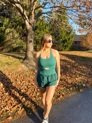 On The Run Athletic Romper