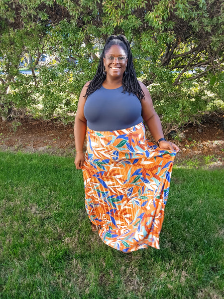 Never Better Pleated Maxi Skirt