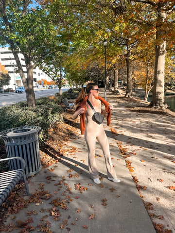Flare Athleisure Jumpsuit