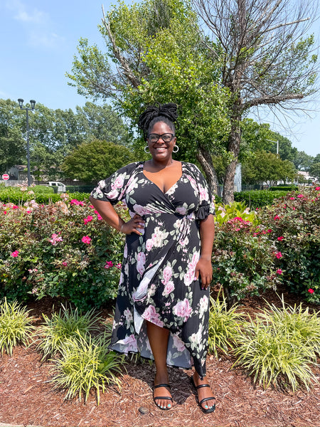 Flaunt It Floral Maxi Dress