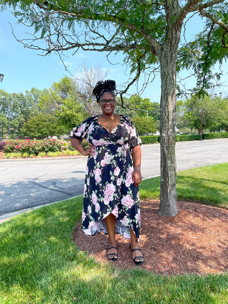 Flaunt It Floral Maxi Dress