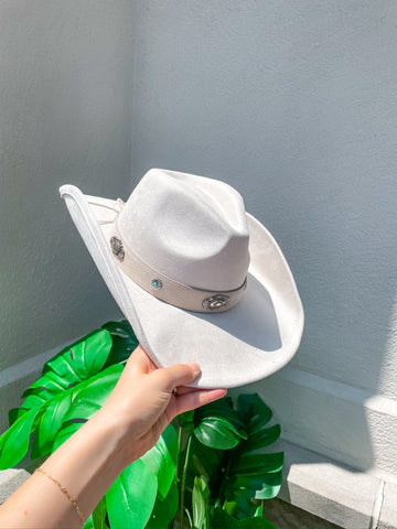 Suede Western Cowboy Hat