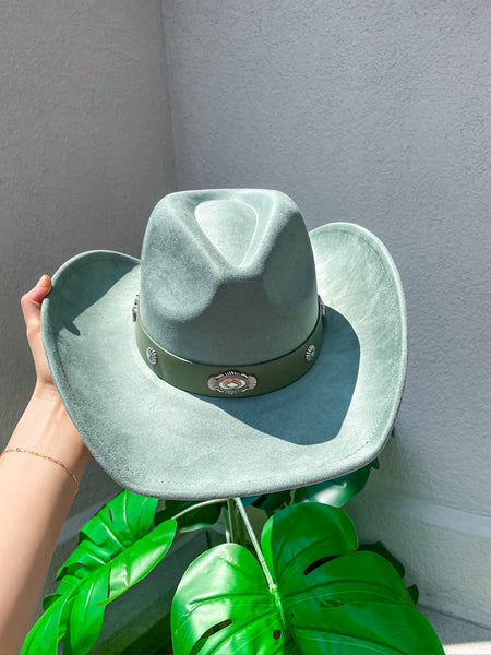 Suede Western Cowboy Hat