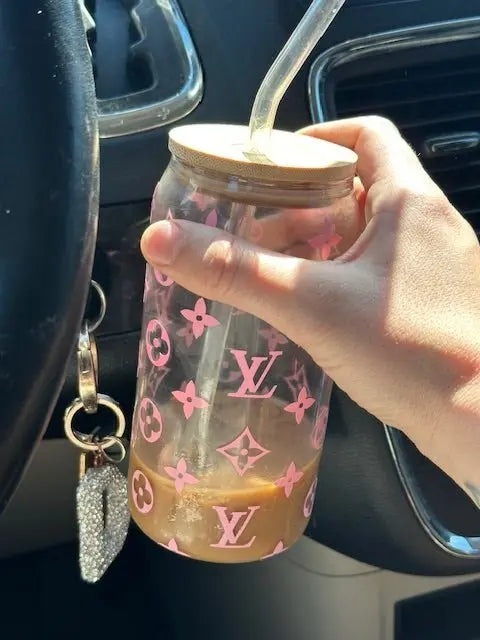Louis Vibes Coffee Glass - Golden Hour BoutiqueCoffee Glasses