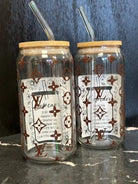 Louis Vibes Coffee Glass - Golden Hour BoutiqueCoffee Glasses
