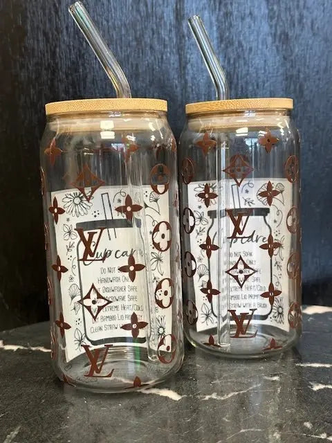 Louis Vibes Coffee Glass - Golden Hour BoutiqueCoffee Glasses