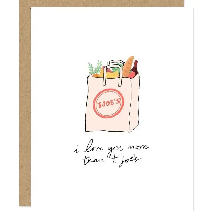 More Than T Joe's Greeting Card - Golden Hour BoutiqueGreeting Cards