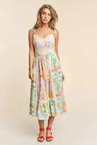 Secret Garden Midi Dress - Golden Hour BoutiqueMidi Dresses