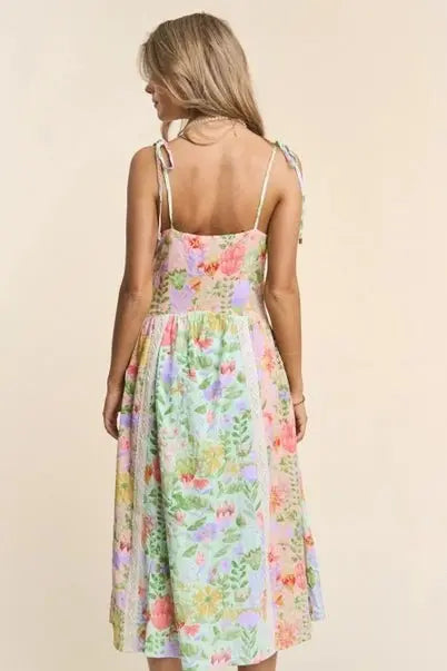 Secret Garden Midi Dress - Golden Hour BoutiqueMidi Dresses