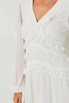 Southern Love Long Sleeve Mini Dress - Golden Hour BoutiqueMini Dresses