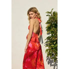 Sunset Flame Halter Top - Golden Hour BoutiqueTops