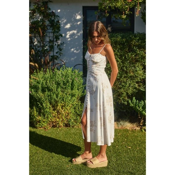 A Moment in Time Midi Dress - Golden Hour BoutiqueMidi Dresses