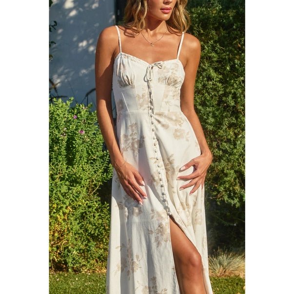 A Moment in Time Midi Dress - Golden Hour BoutiqueMidi Dresses