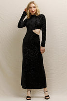 After Dark Sequin Maxi Dress - Golden Hour Boutiquemaxi dresses