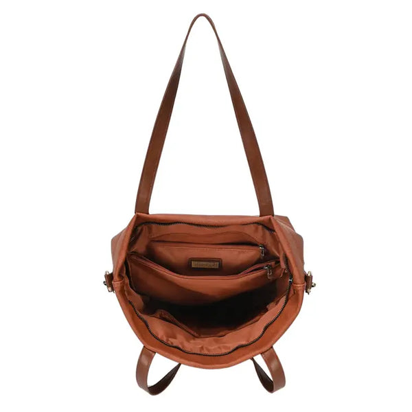 Addison Tote Bag | Brown