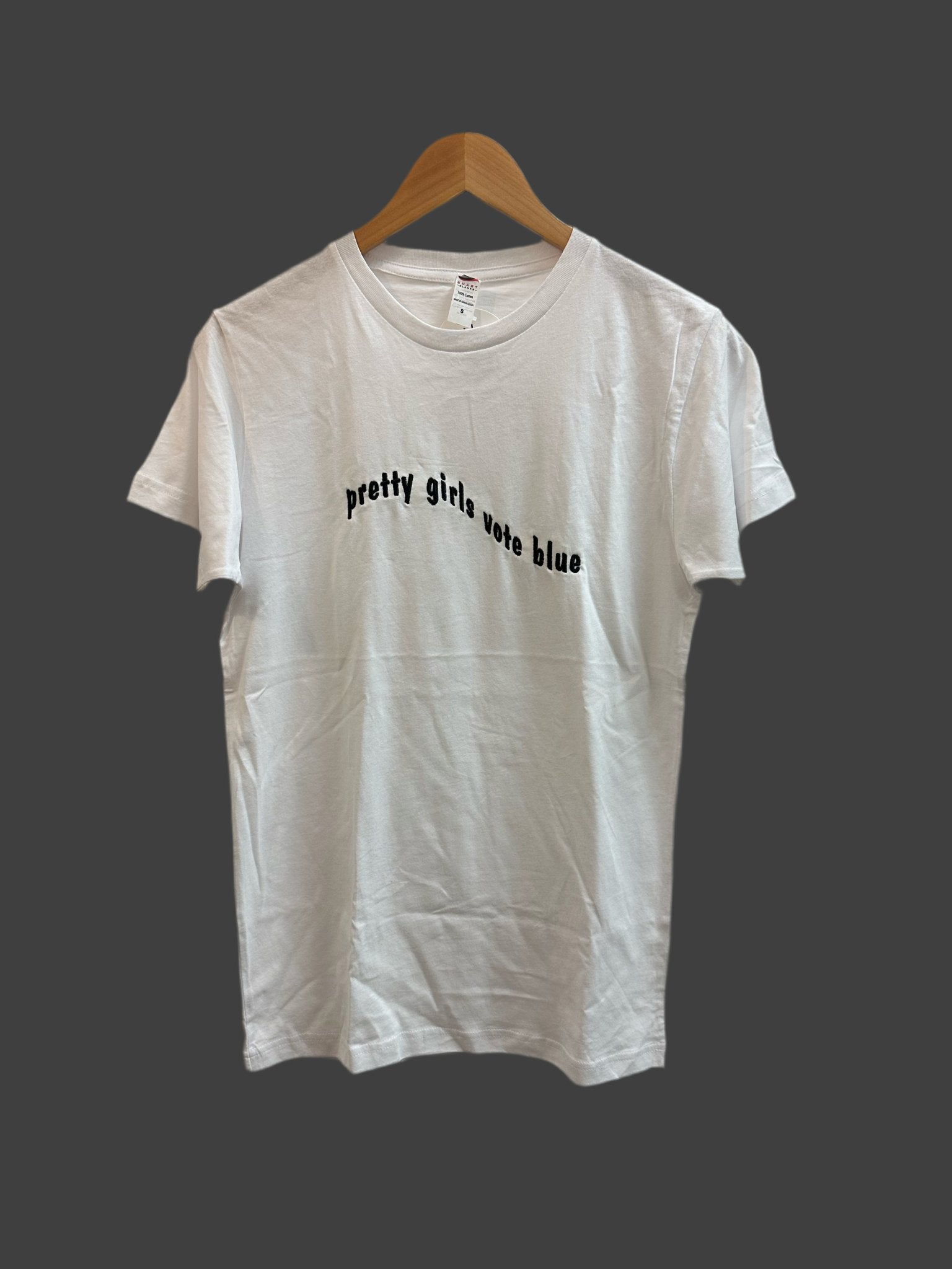 Blue Girlys Embroidered Tee - Golden Hour BoutiqueGraphic Tees