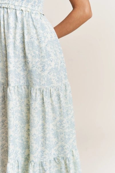 Blue Meadow Maxi Dress - Golden Hour Boutiquemaxi dresses
