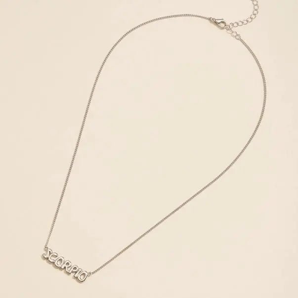 Bubble Zodiac Necklace - Golden Hour BoutiqueNecklaces