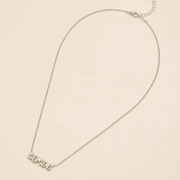 Bubble Zodiac Necklace - Golden Hour BoutiqueNecklaces