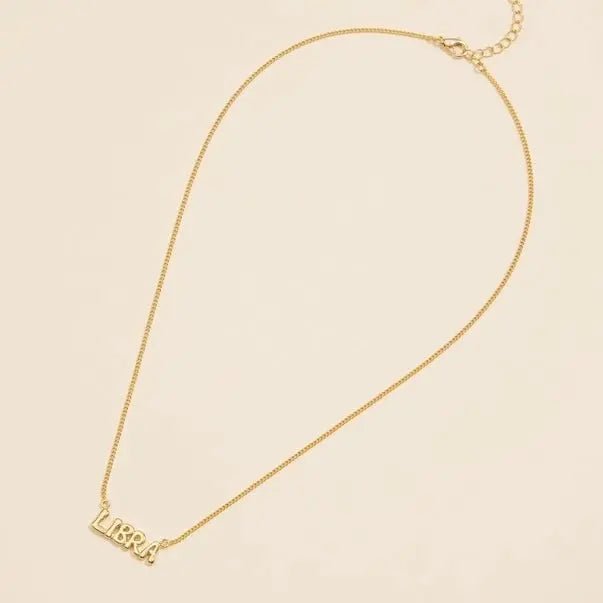 Bubble Zodiac Necklace - Golden Hour BoutiqueNecklaces