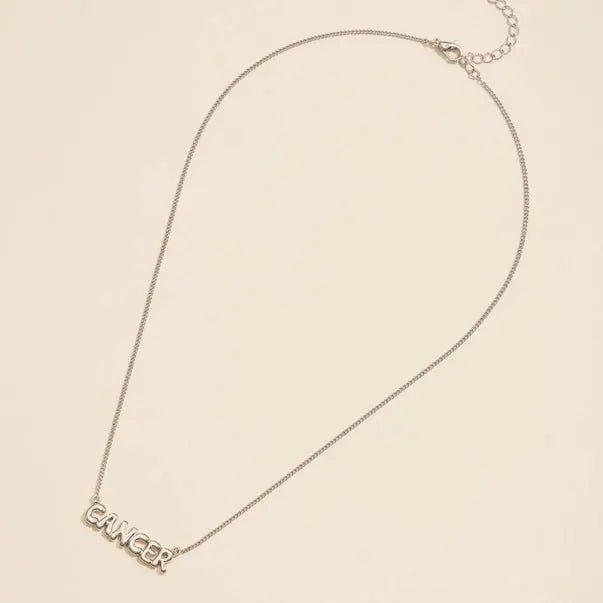 Bubble Zodiac Necklace - Golden Hour BoutiqueNecklaces