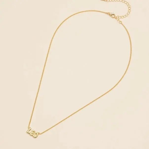 Bubble Zodiac Necklace - Golden Hour BoutiqueNecklaces