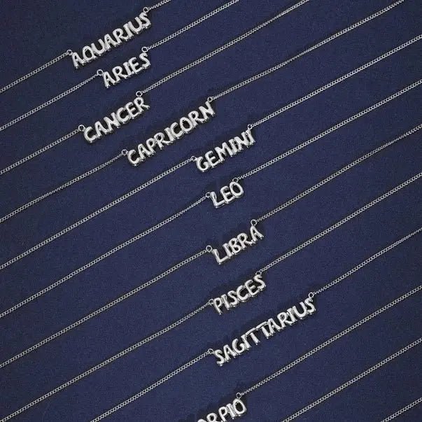 Bubble Zodiac Necklace - Golden Hour BoutiqueNecklaces