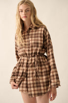 By the Fire Flannel Romper - Golden Hour BoutiqueRompers