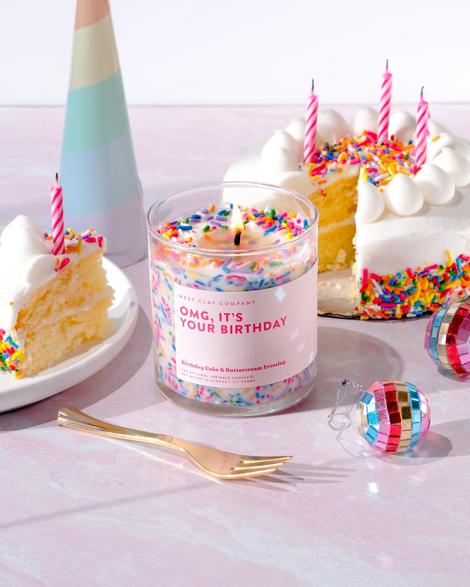 Your Birthday Sprinkle Candle