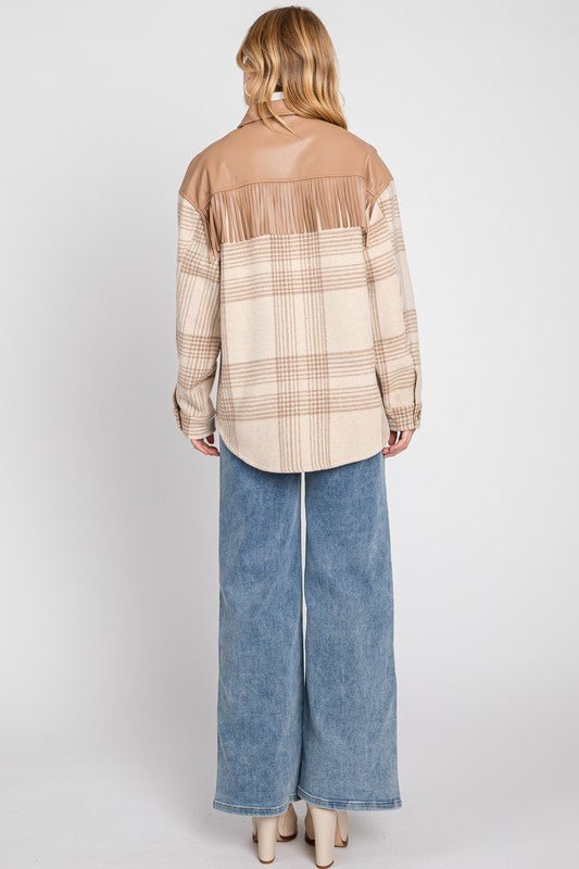 Canyon Fringe Shacket - Golden Hour BoutiqueJackets