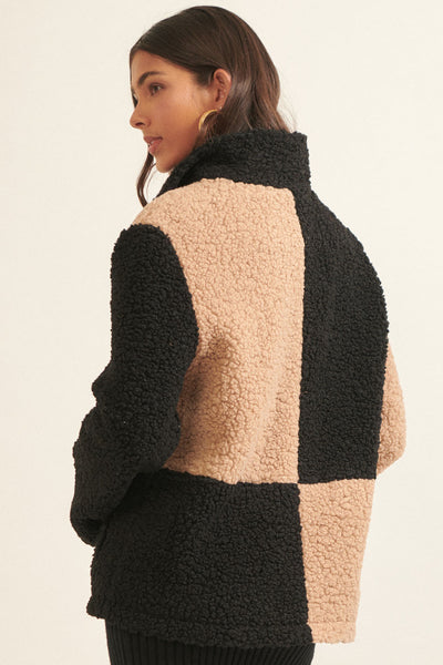 Check It Out Sherpa Jacket