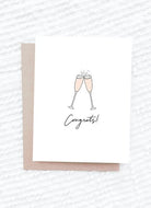 'Cheers to You' Congrats Card - Golden Hour BoutiqueGreeting Cards