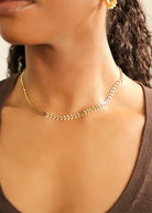 Chevron Chain Necklace - Golden Hour BoutiqueNecklaces