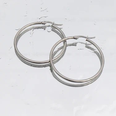Classic Large Hoop Earrings - Golden Hour BoutiqueEarrings