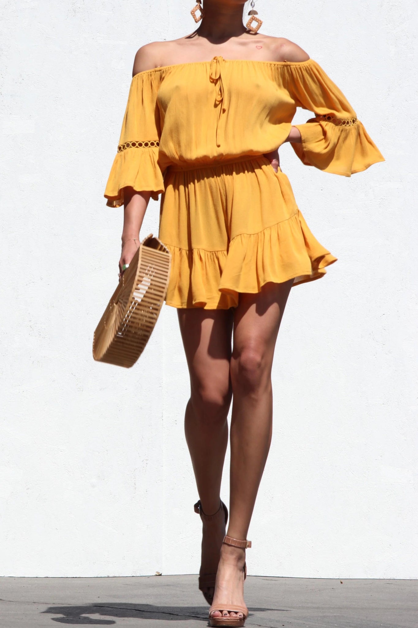 Coastal Charm Romper - Golden Hour BoutiqueRompers