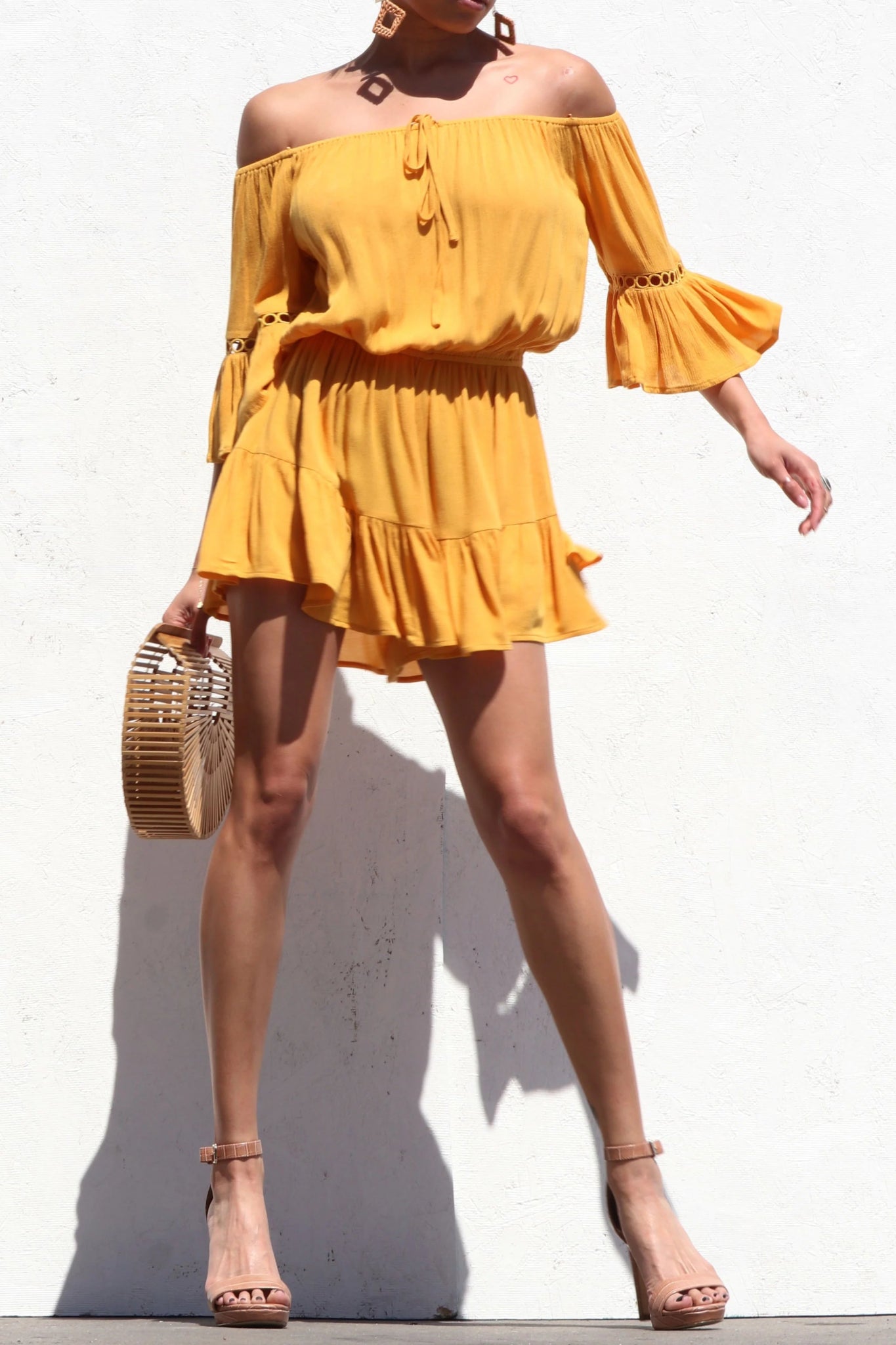 Coastal Charm Romper - Golden Hour BoutiqueRompers