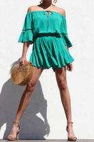 Coastal Charm Romper - Golden Hour BoutiqueRompers