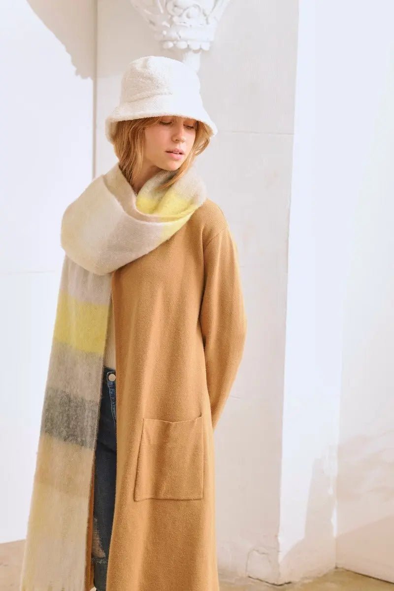 Colorful Plaid Long Scarf - Golden Hour BoutiqueAccessories
