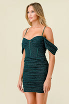 Confetti Kisses Corset Mini Dress - Golden Hour Boutique