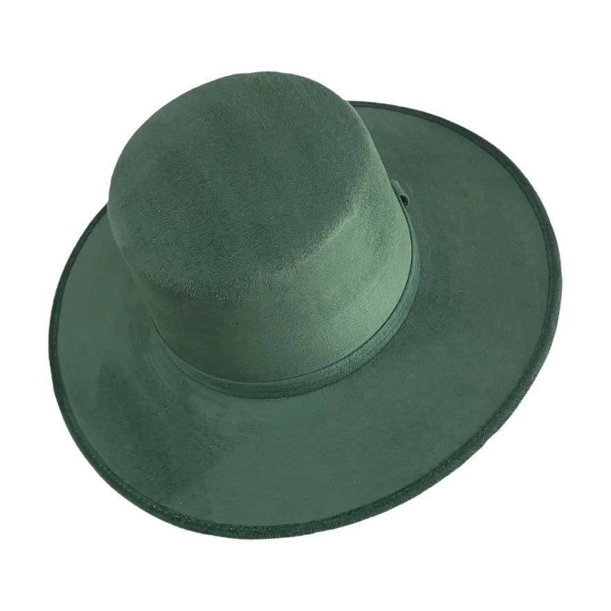 Cordobes Suede Boater Hat - Golden Hour BoutiqueHats
